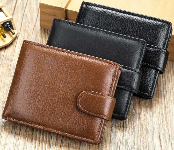 محفظة جلدية للرجال بالجملة من المصنع ، محافظ . Factory wholesale men's leather wallet, vintage business