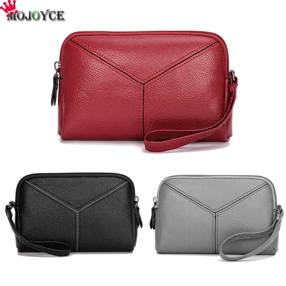 2018 New PU Leather Wallet Women Female Vintage Card Holder Retro PU Leather Wallet Female Clutch Coin Purse Ladies