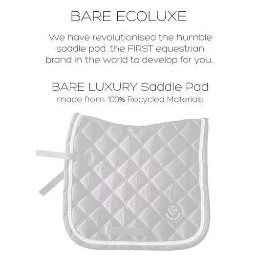 BARE Equestrian ECOLUX - Luxury Dressage Saddle Pad