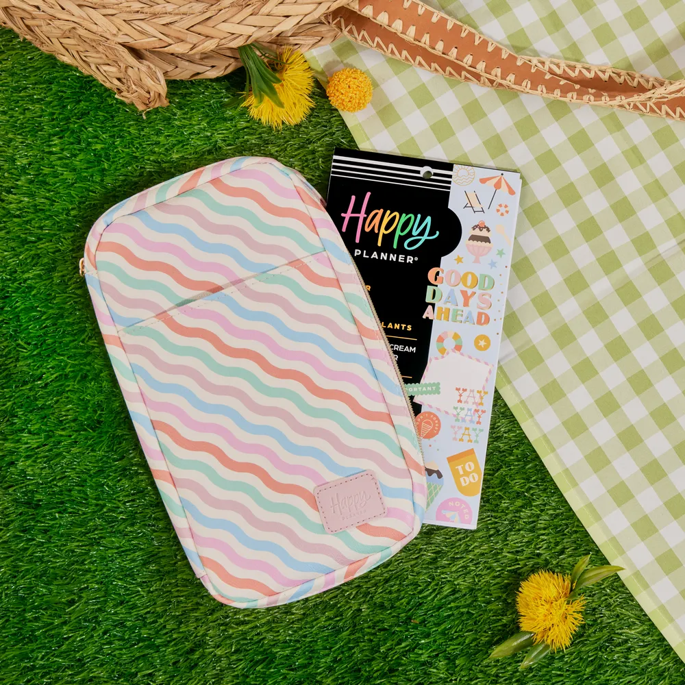 Boardwalk Ice Cream - Sticker Book Zip Folio