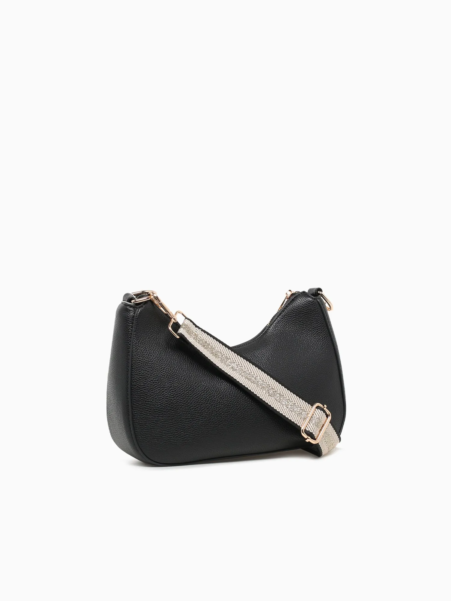 Convertible Crossbody W Chain black