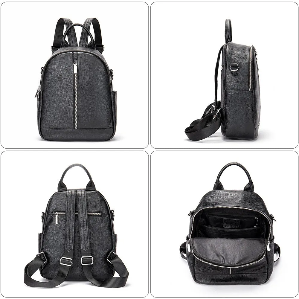 Fashion Leather One-Shoulder Backpack