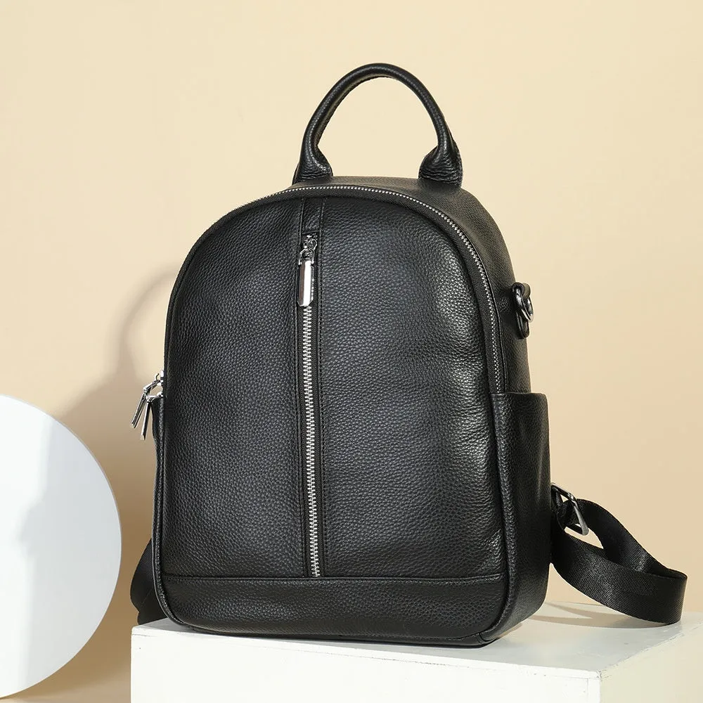 Fashion Leather One-Shoulder Backpack