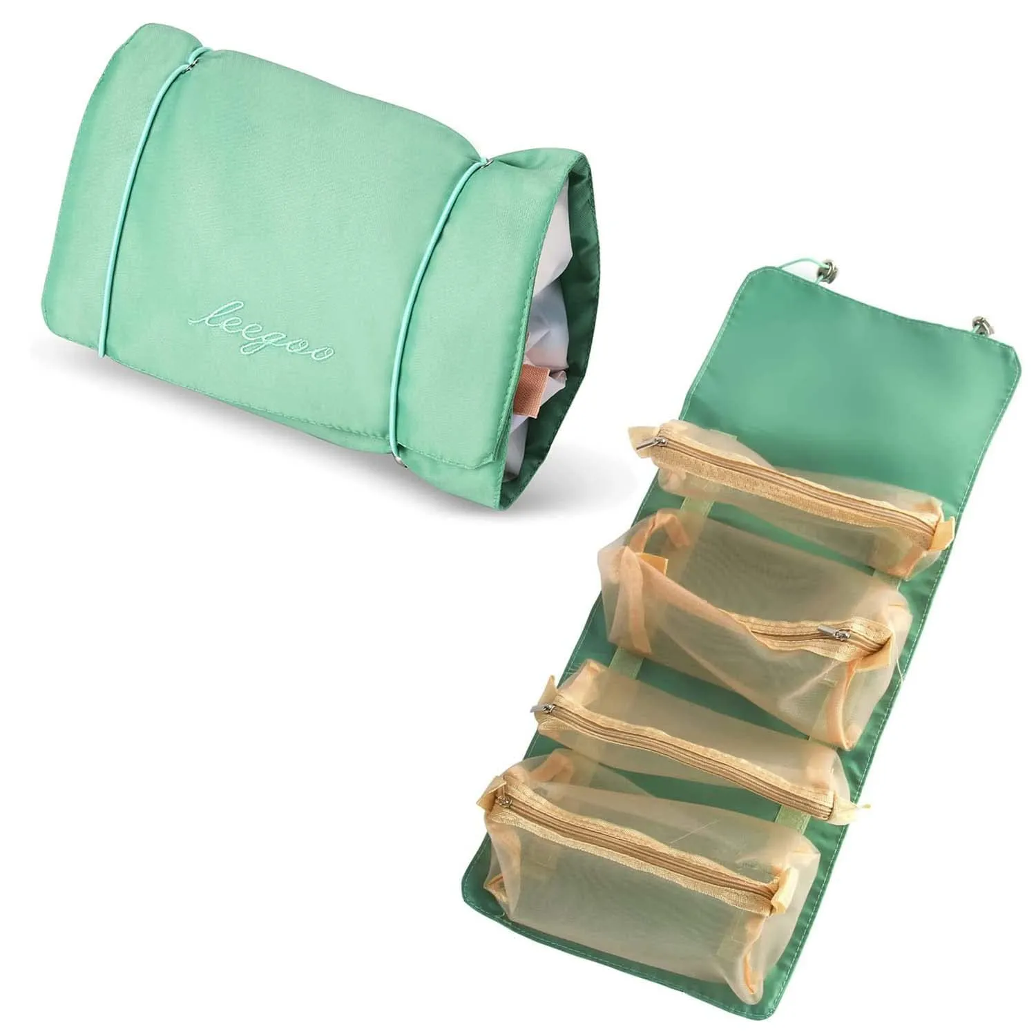 Foldable Make up Pouch for Makeup Accessories, Storage Bag for Cosmetics
