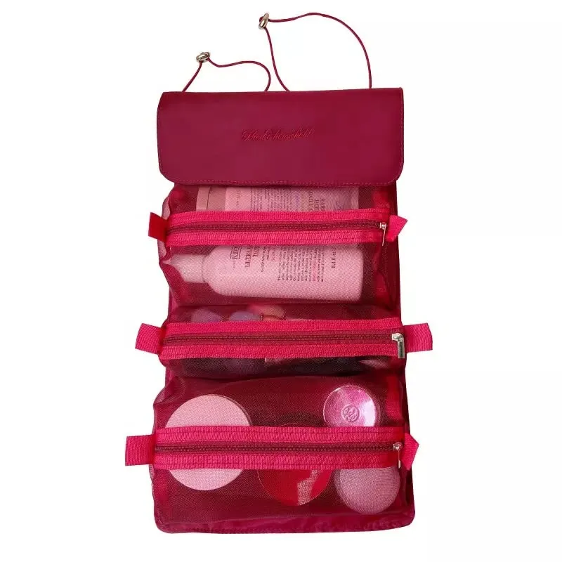 Foldable Make up Pouch for Makeup Accessories, Storage Bag for Cosmetics