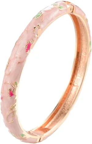 Friendship Bracelet Bangle, Colorful Enamel Bangles Bracelets,Vintage Bracelet Colorful Cloisonne Bracelet