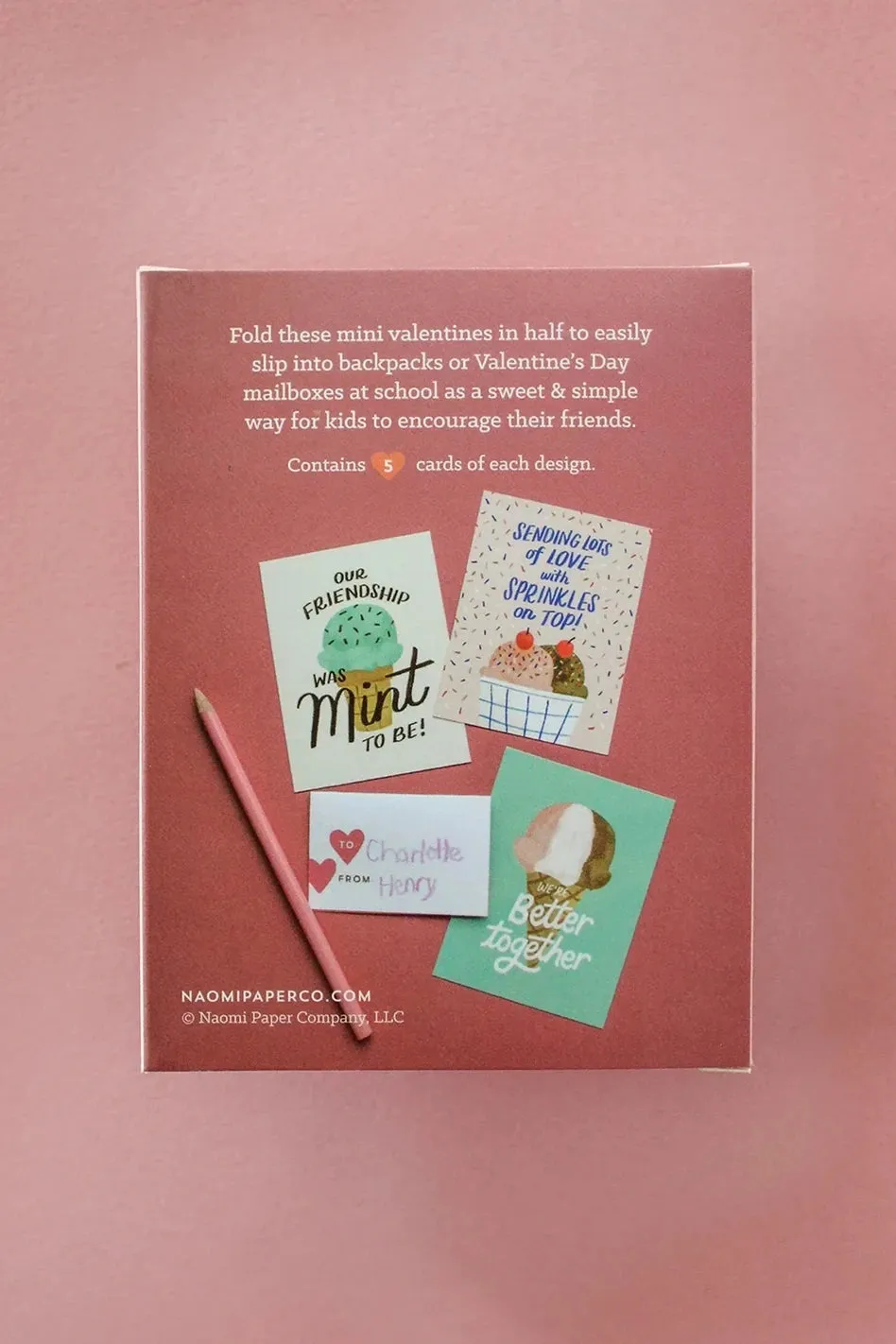 Kids Mini Valentines