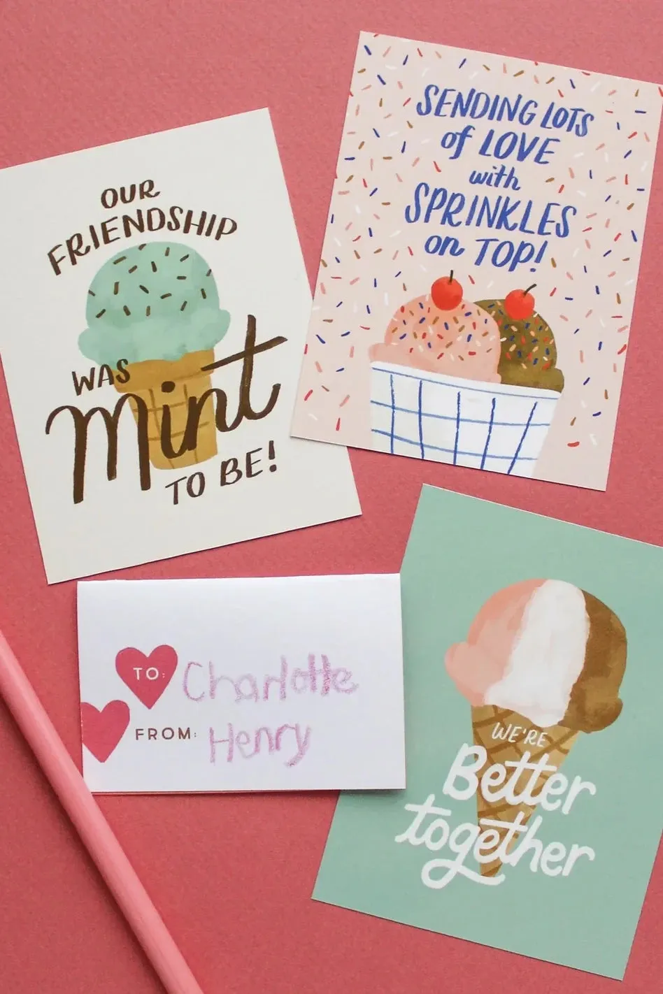 Kids Mini Valentines