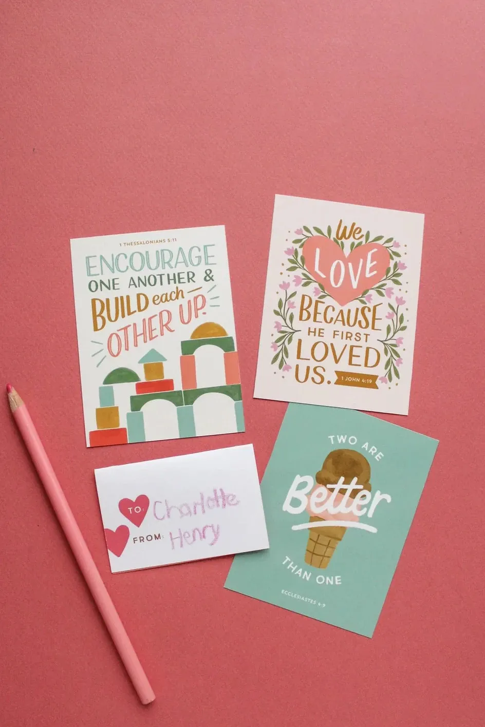 Kids Mini Valentines