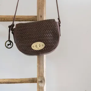 Leather Saddle Bag