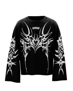 Lunar Boxy Long Sleeves Tshirt