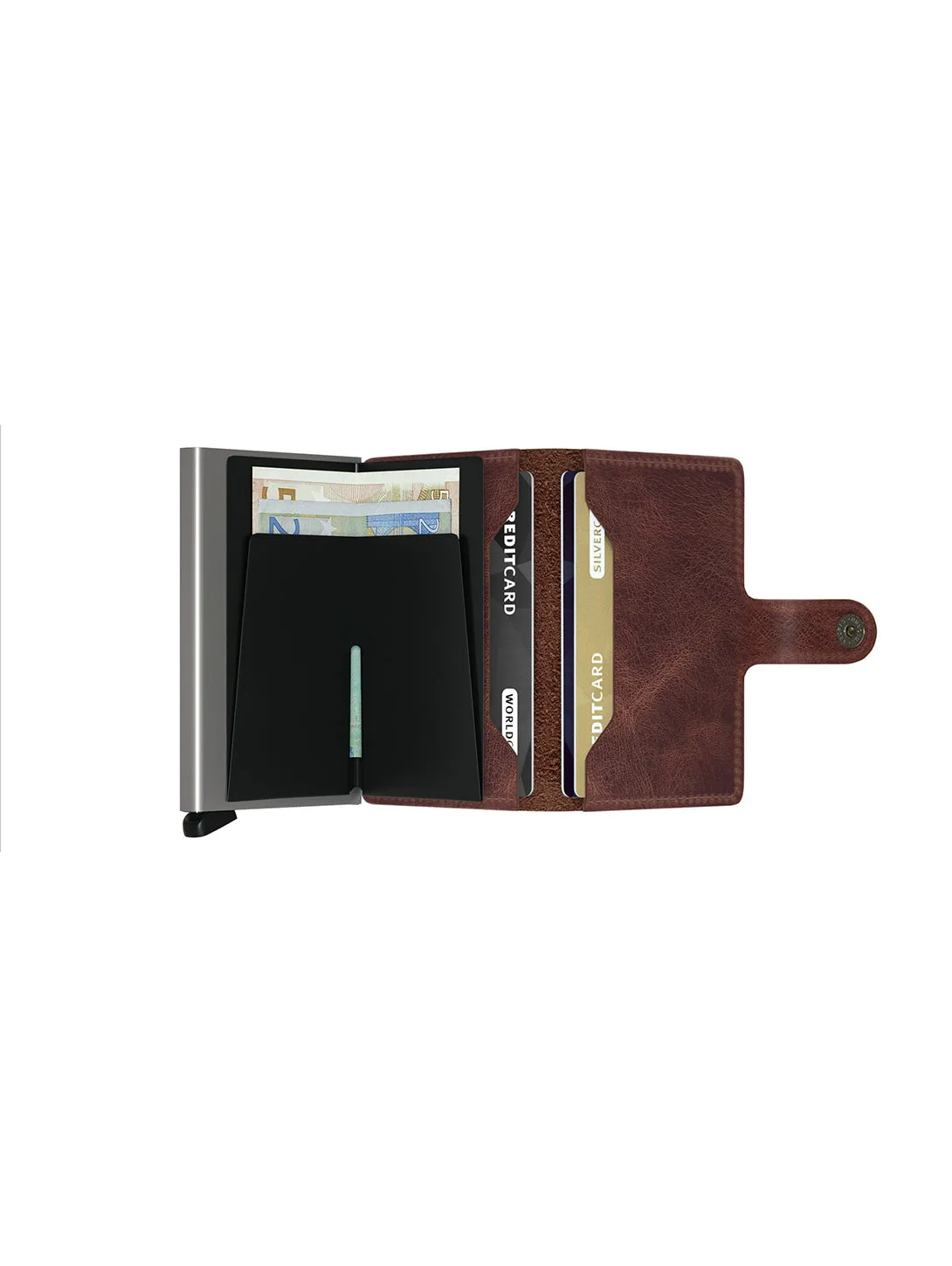 Miniwallet - Vintage Brown
