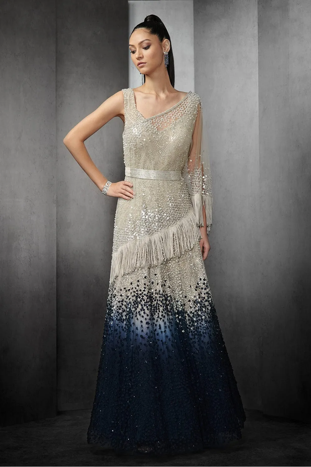 MIST SKYFALL OMBRE GOWN