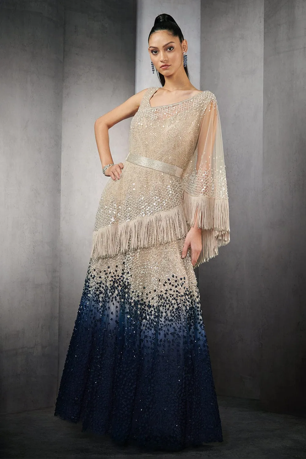 MIST SKYFALL OMBRE GOWN