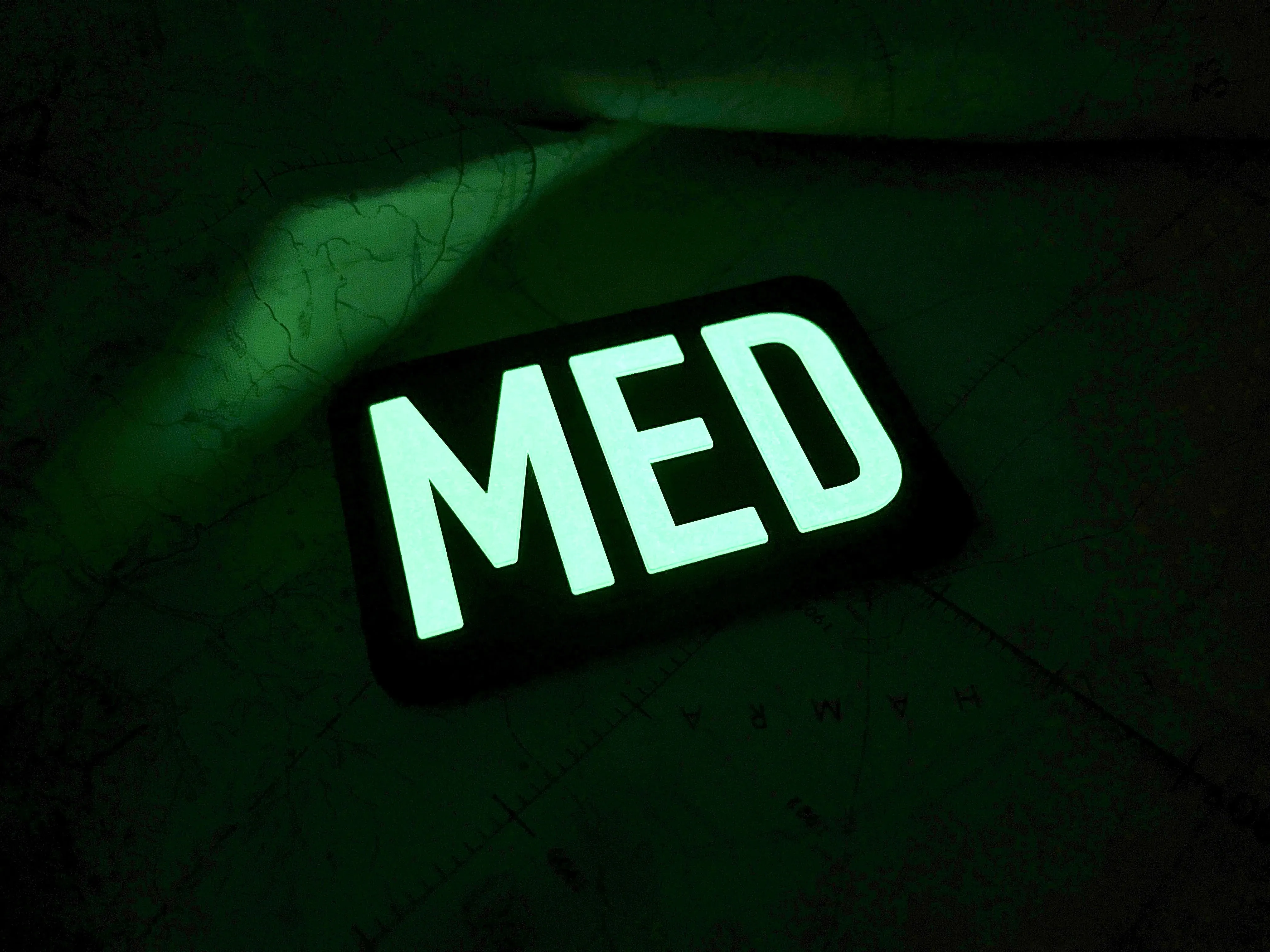 "MED" 2"X3" PVC Glow Patch