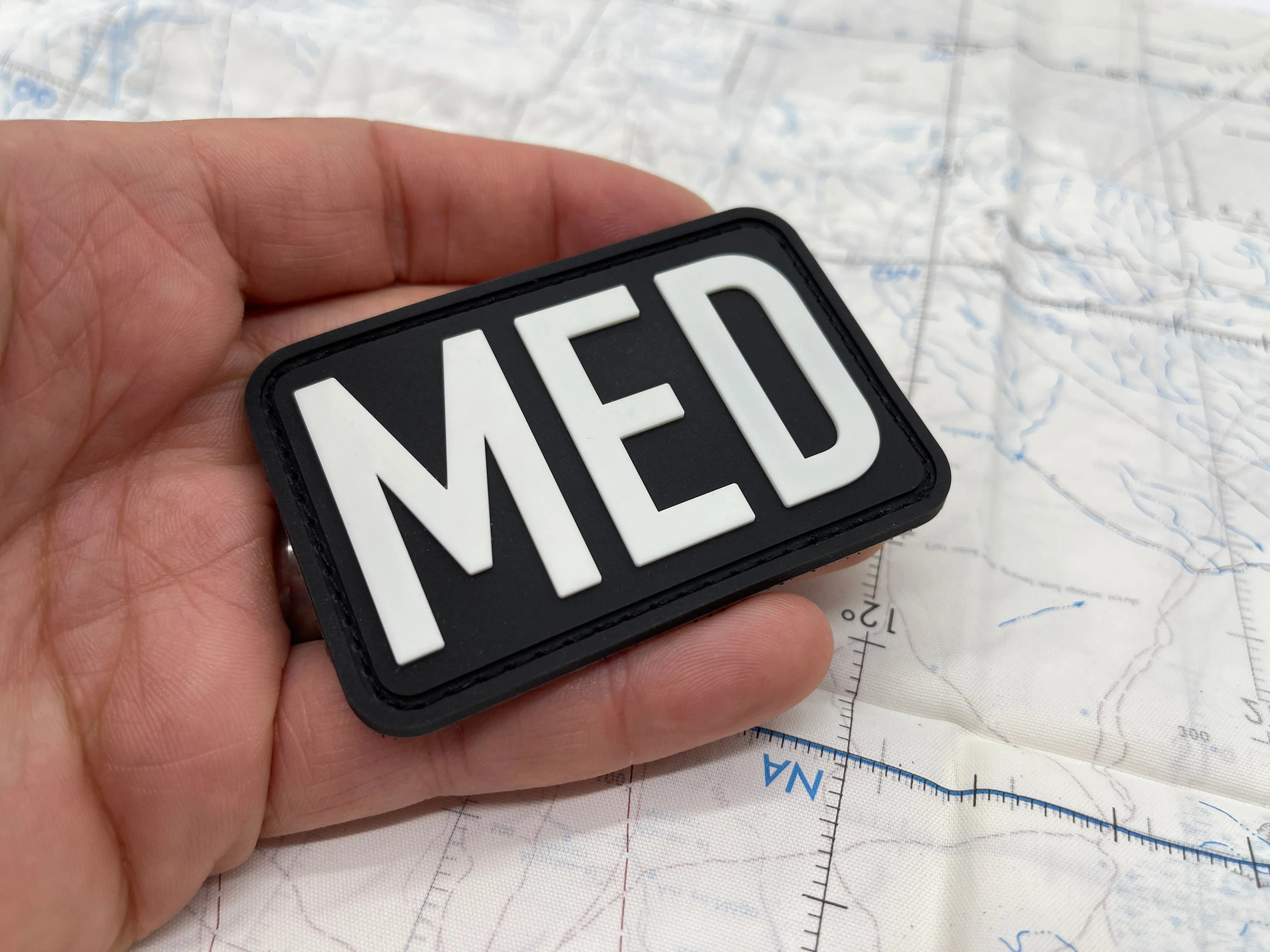"MED" 2"X3" PVC Glow Patch