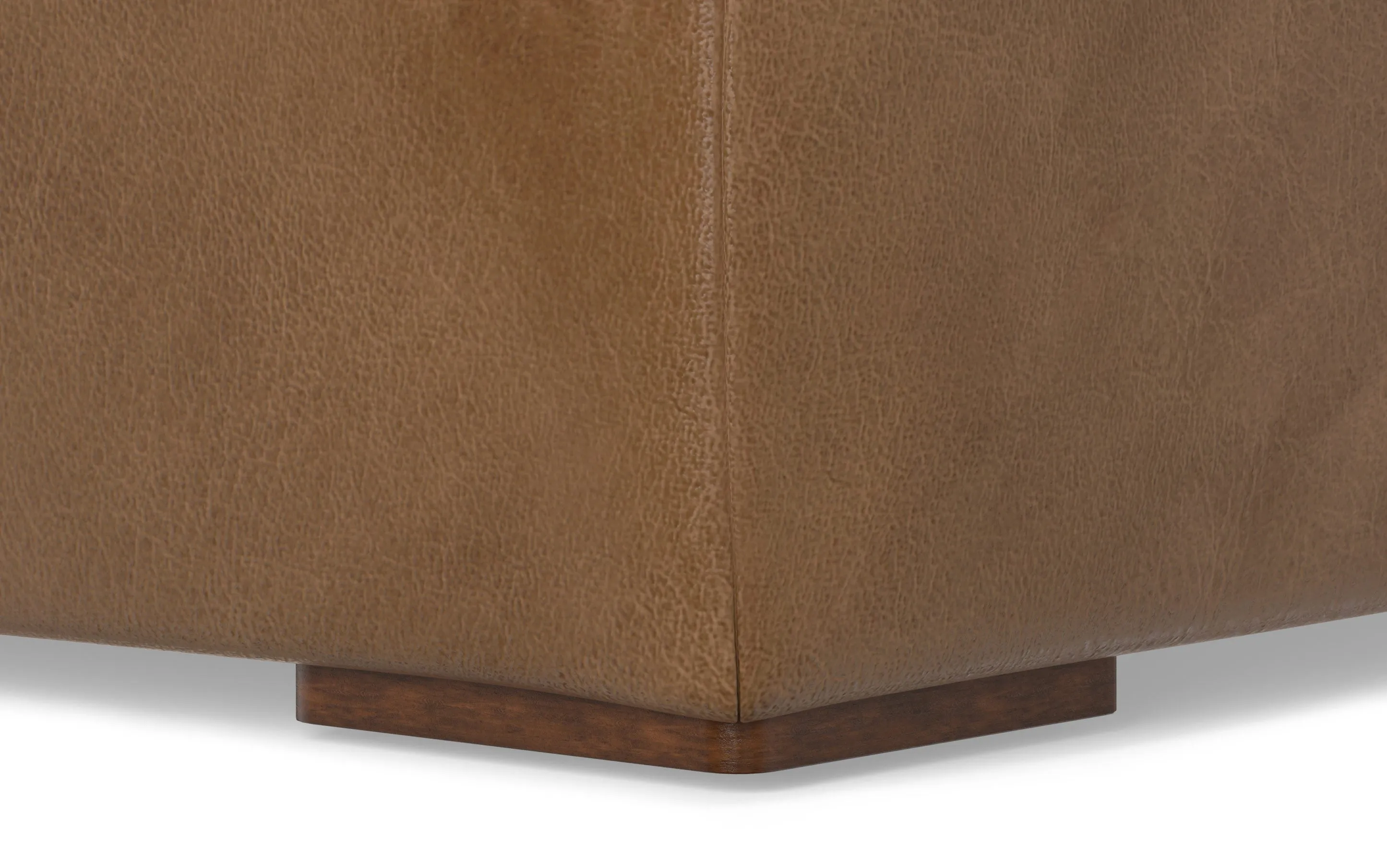 Rex U-Shaped Sectional in Genuine Leather