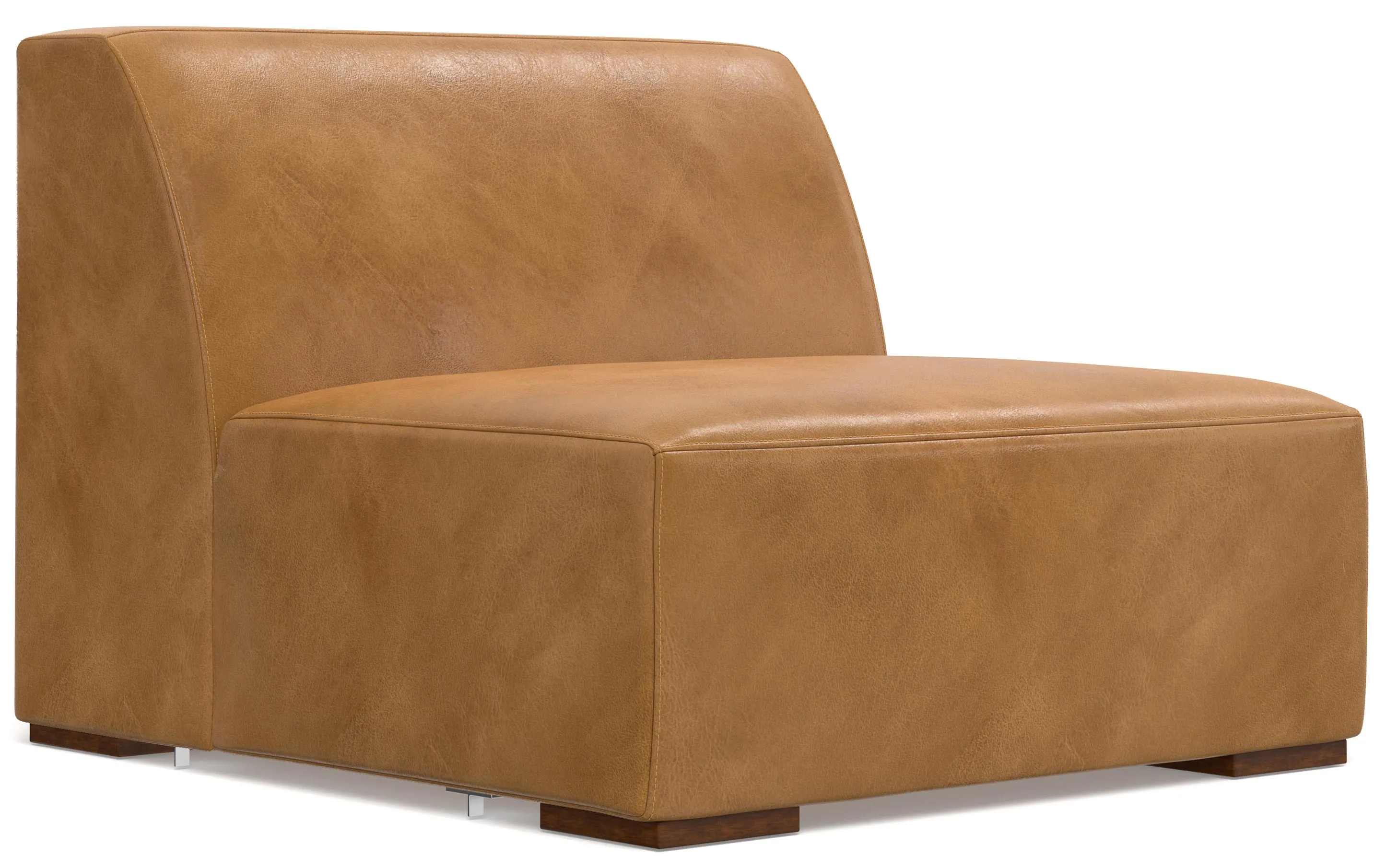 Rex U-Shaped Sectional in Genuine Leather