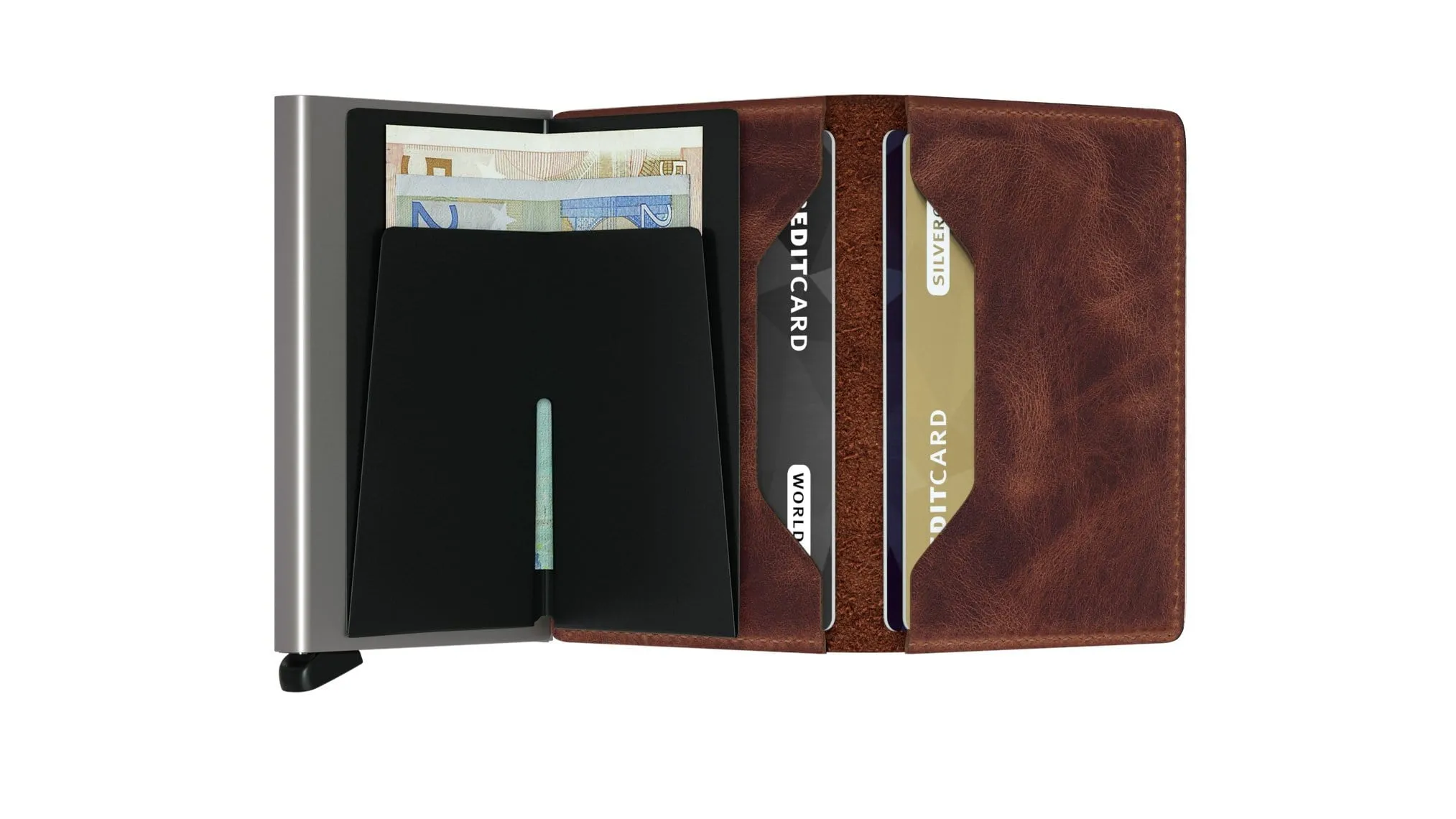Secrid Slim Wallet - Vintage Brown