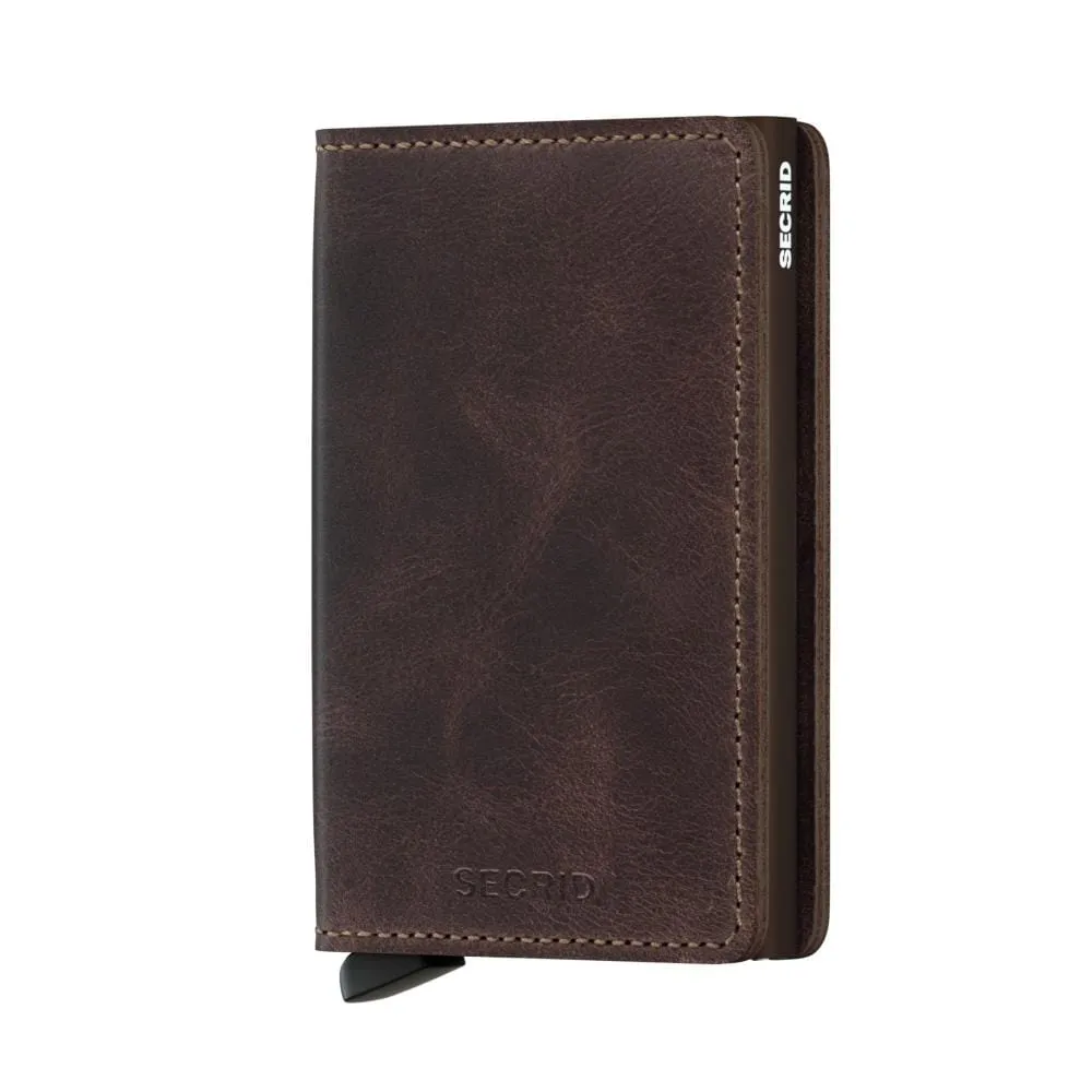 Secrid Slim Wallet - Vintage Chocolate