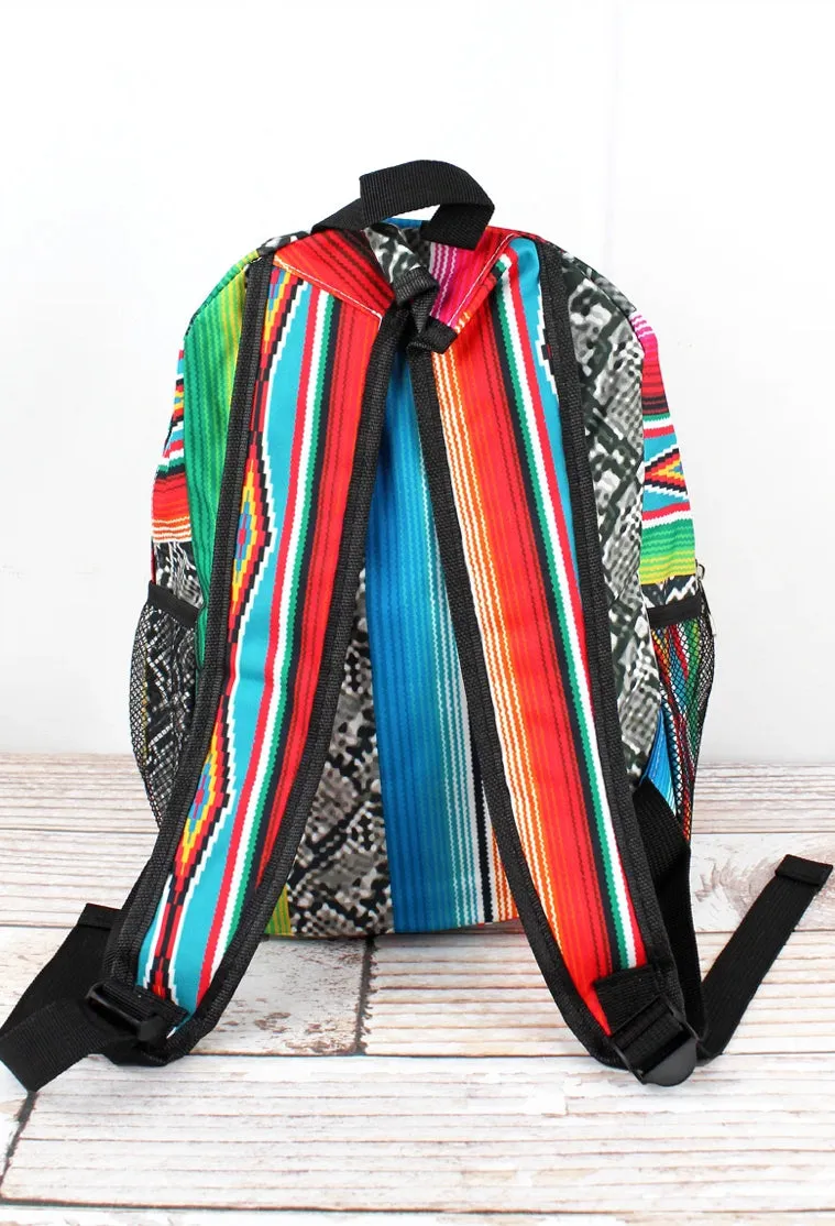 Slithering Serape Medium Backpack