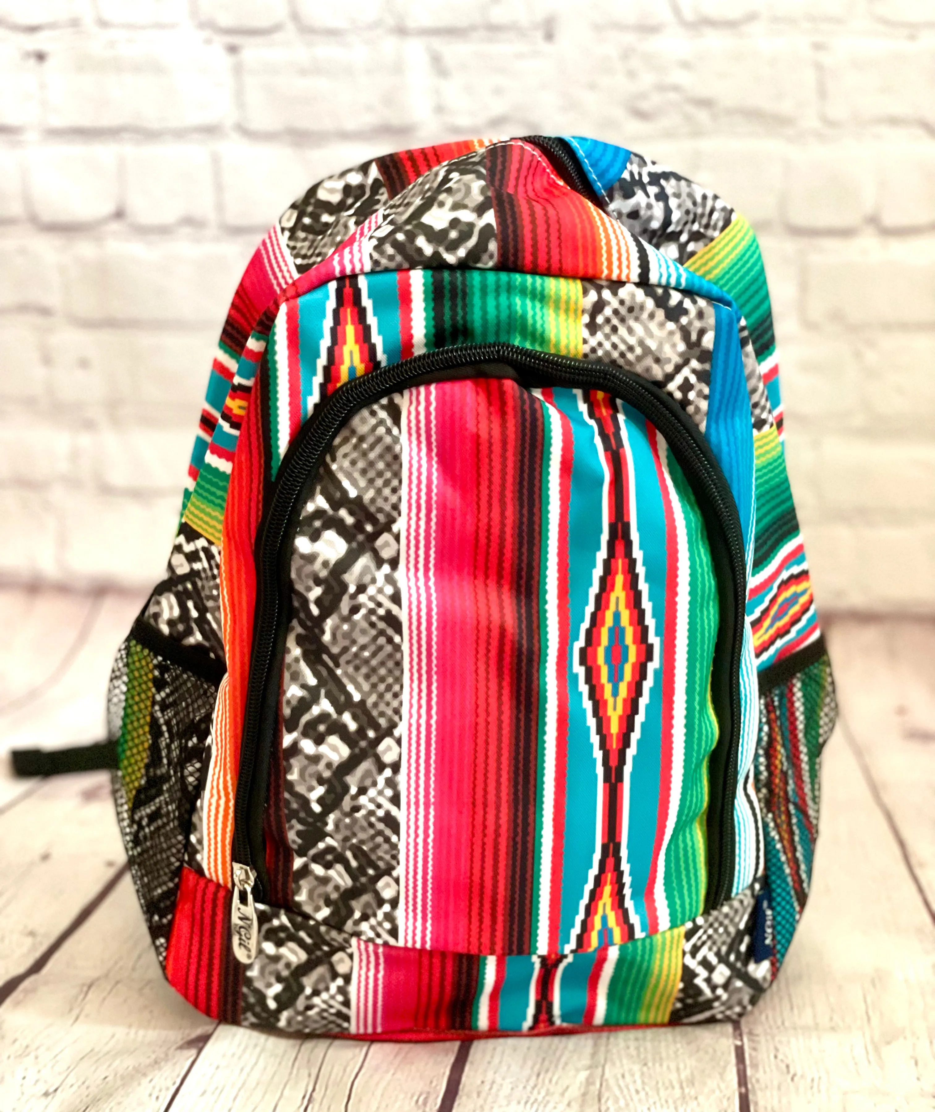 Slithering Serape Medium Backpack