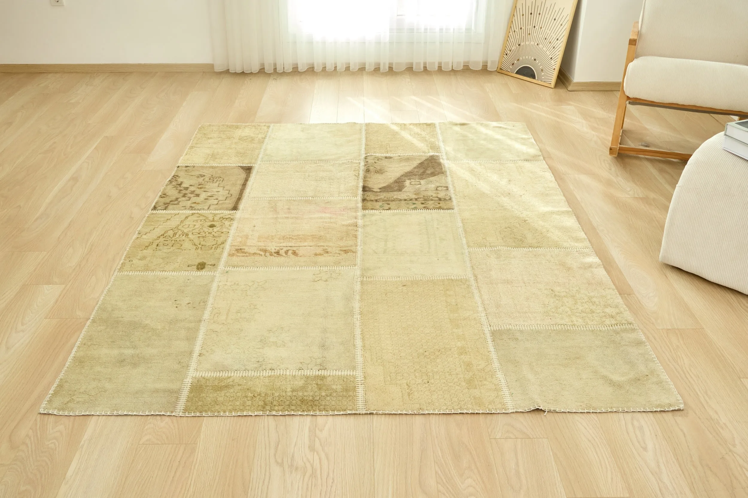 Tacy - Vintage Turkish Patchwork Rug