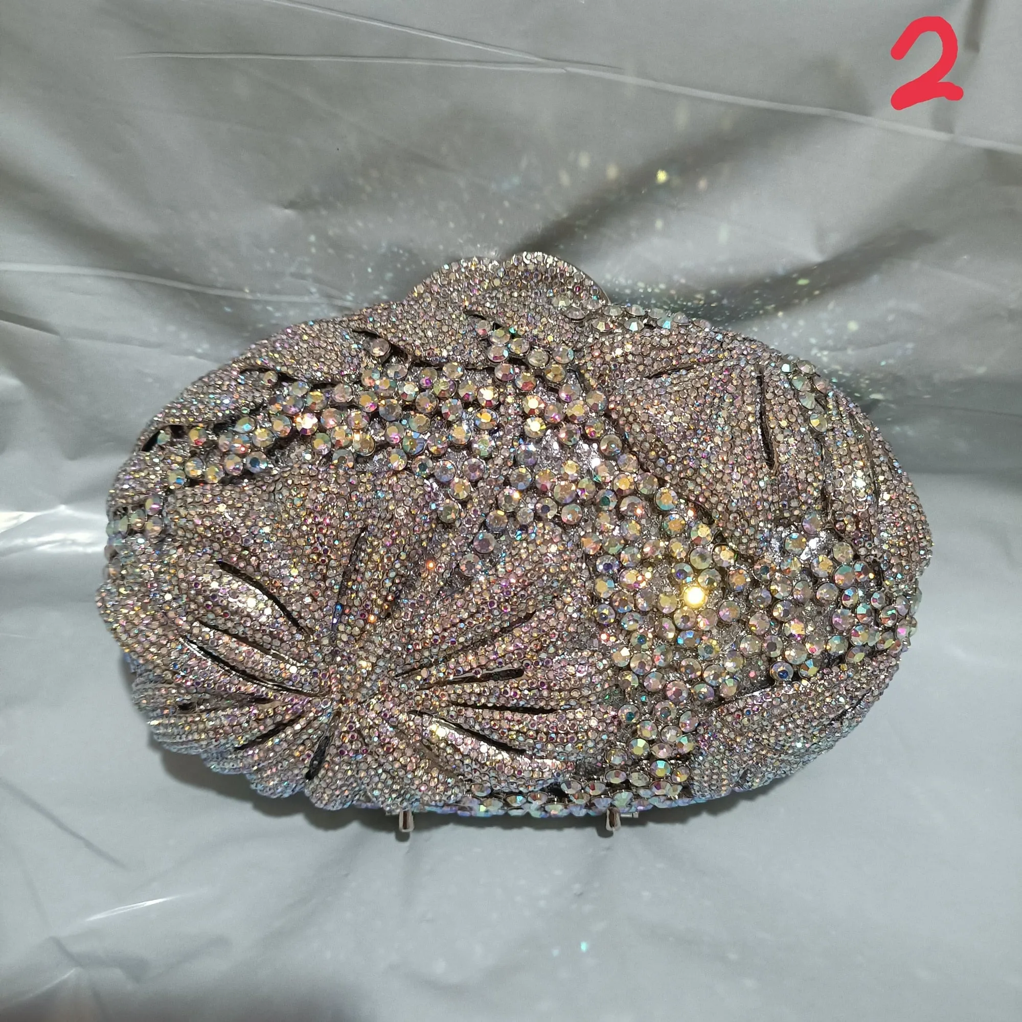 TEEK - Multicolored Crystal Clutches