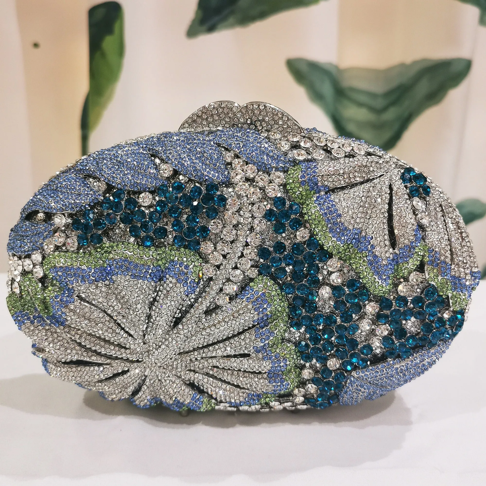 TEEK - Multicolored Crystal Clutches
