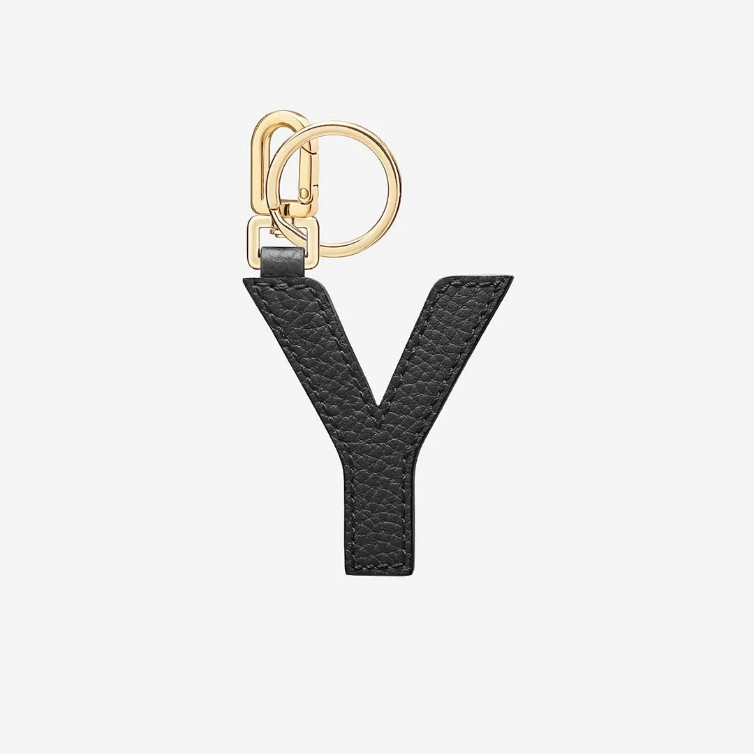 The SABRÉMOJI™ Alphabet Charm Y - Rouge Noir