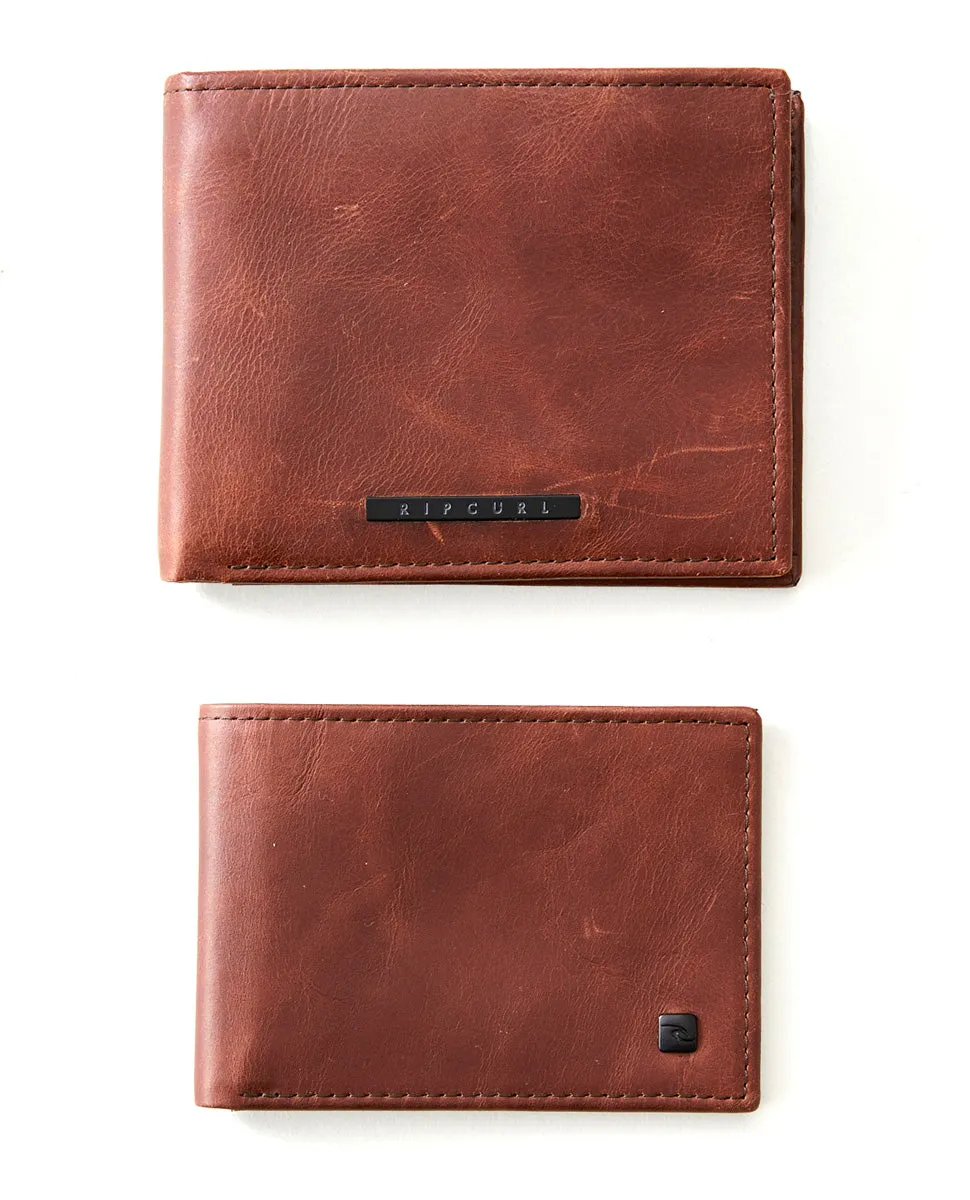 Vintage RFID 2 In 1 Wallet